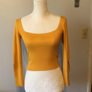Top Shop mustard top